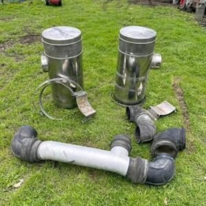 Peterbilt 379 air cleaners and pipes