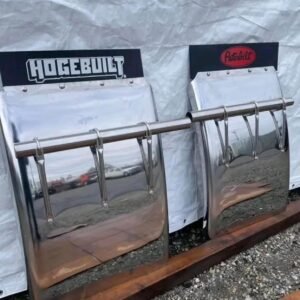 34 ” Hogebuilt QT fenders  Original Stainless steel ,Polished finish for that clean shine