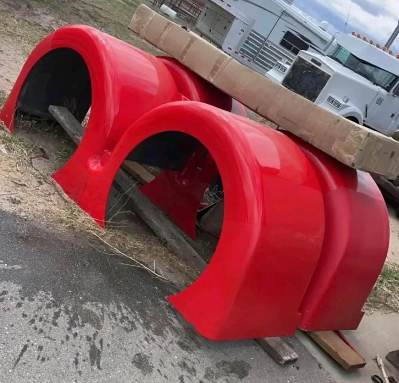 Fiberglass full fenders