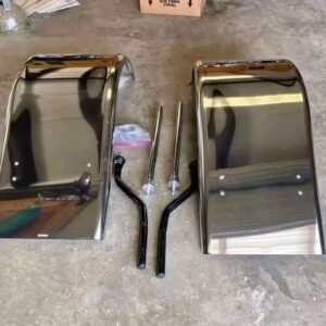 Peterbilt 1/2 stainless steel fenders