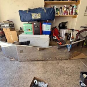 Peterbilt 579 stainless steel bumper