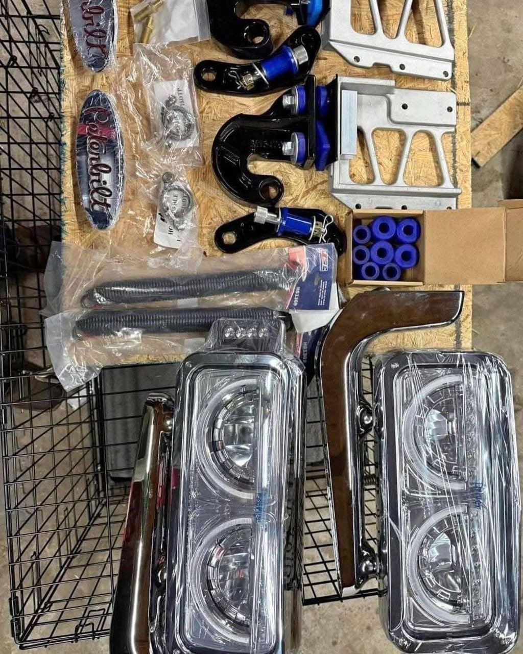Complete 379 headlight set