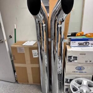 Exhaust Stack 7 pipe with elbow and tips