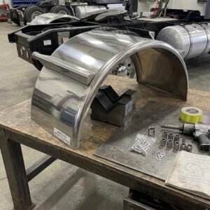 Aluminum full fenders (Stainless)